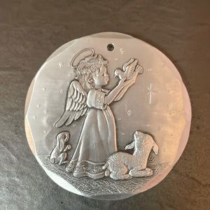 Wendell August Forge Christmas Ornament 1998